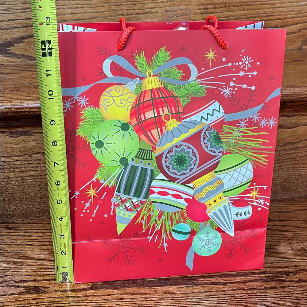 Lot of 3 Holiday Christmas Gift Bags